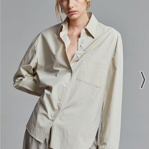 The Frankie Shop Ansel Cotton Shirt